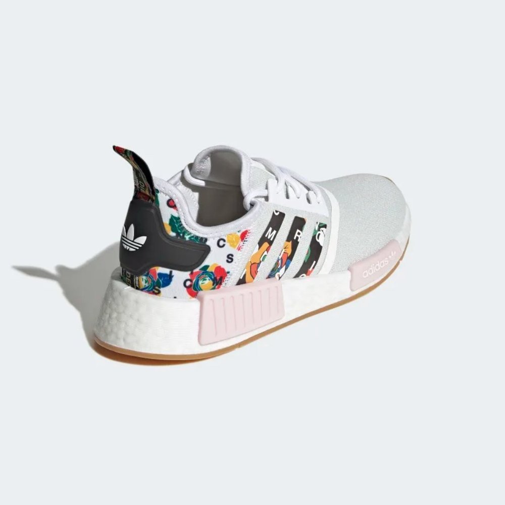 NIB Adidas Women's Rich Mnisi NMD R1 Sneakers Shoes Cloud White - GW0563 - Picture 6 of 10